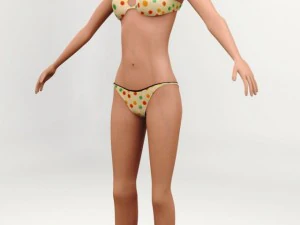 sexy 3d character sofie 3D Model