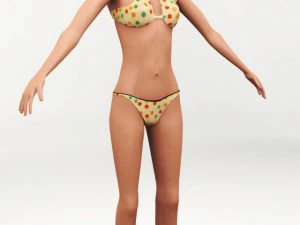 sexy 3d character sofie 3D Model