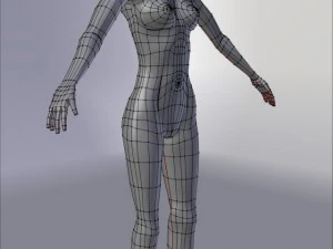 sexy 3d character sofie 3D Model