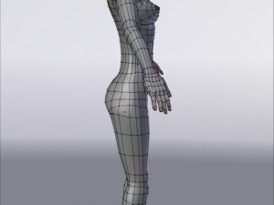 sexy 3d character sofie 3D मॉडल