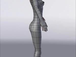 sexy 3d character sofie 3D Model