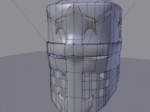 norman knight helmet 3D मॉडल
