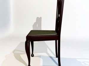 dining chair set 3D मॉडल