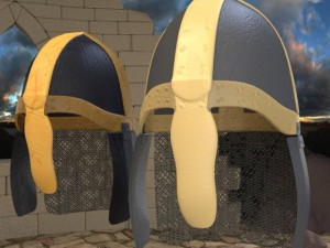 medieval knight helmet 3Dモデル