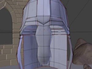 medieval knight helmet Model 3D