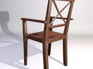 ikea chair ingolf Modèle 3D