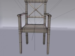 ikea chair ingolf Modèle 3D