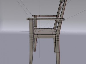 ikea chair ingolf Modèle 3D