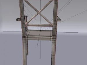 ikea chair ingolf 3D Model