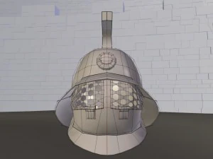 ancient gladiator helmet 3D Model