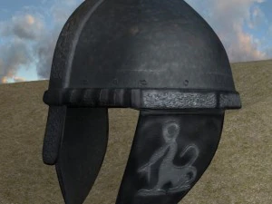 3d ancient medieval helmet 3D Model