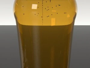 glass  beer bottle collection 3D Model