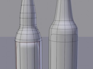 glass  beer bottle collection Modèle 3D