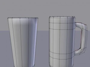 glass  beer bottle collection 3D Model