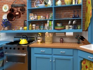 monicas kitchen 3D Model