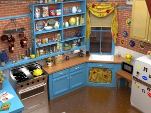 monicas kitchen 3D Model