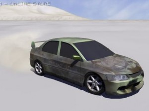 mitsubishi lancer evolution ix 3D Model