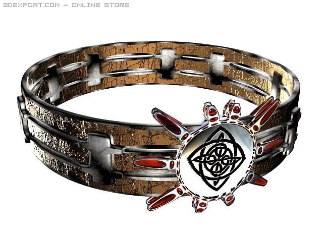 belt 17 3D Model .c4d .max .obj .3ds .fbx .stl .blend 