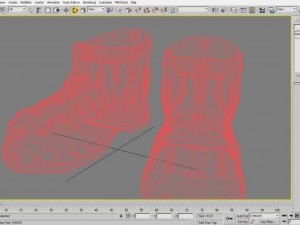 boots1 3D 模型