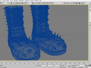 boots3 Modello 3D
