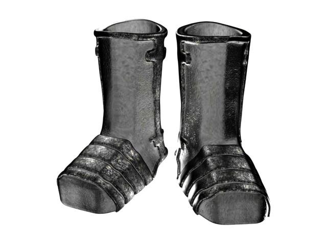 boots9 3D Model .c4d .max .obj .3ds .fbx .stl .blend 