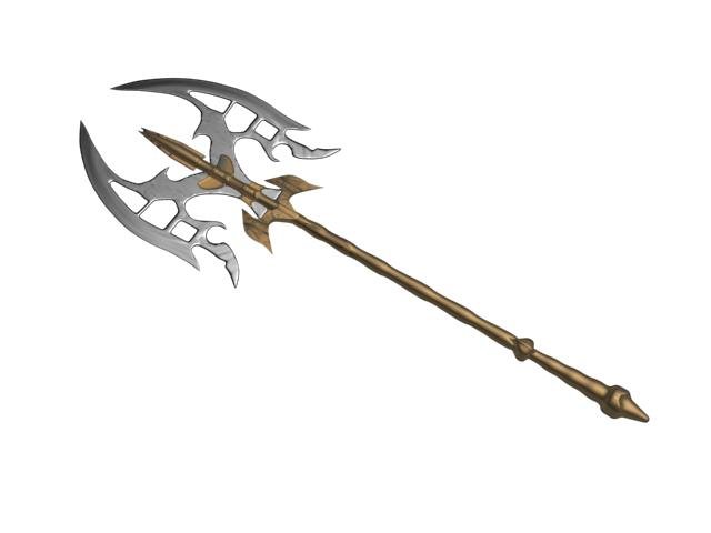 axe1 3D Model .c4d .max .obj .3ds .fbx .stl .blend 