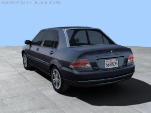 mitsubishi lancer sedan 2003 3D Model