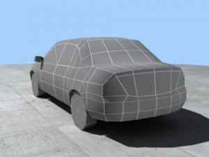 mitsubishi lancer sedan 2003 3D Model
