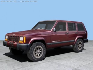 jeep cherokee Modelo 3D