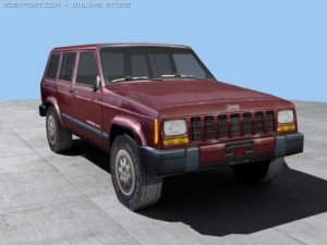 jeep cherokee Modello 3D