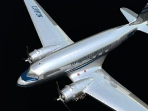 douglas dc3 panam 3D Model