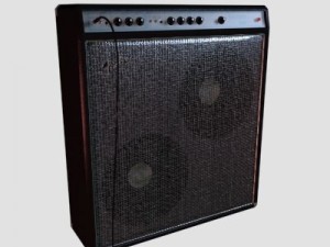 bass amplifier Modelo 3D