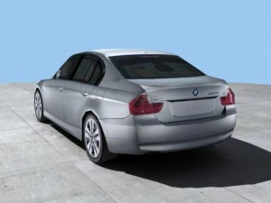bmw 320d 2006 3D Model