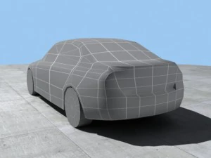 bmw 320d 2006 3D Model