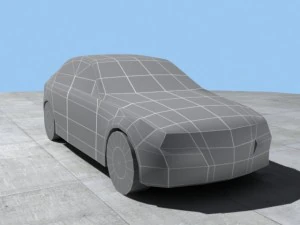 bmw 320d 2006 3D Model