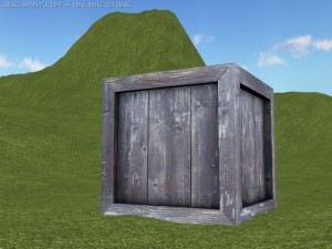 crate Modelo 3D