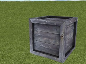 crate Modelo 3D