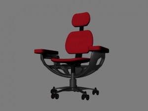 chair oxu Model 3D