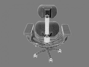 chair oxu Model 3D