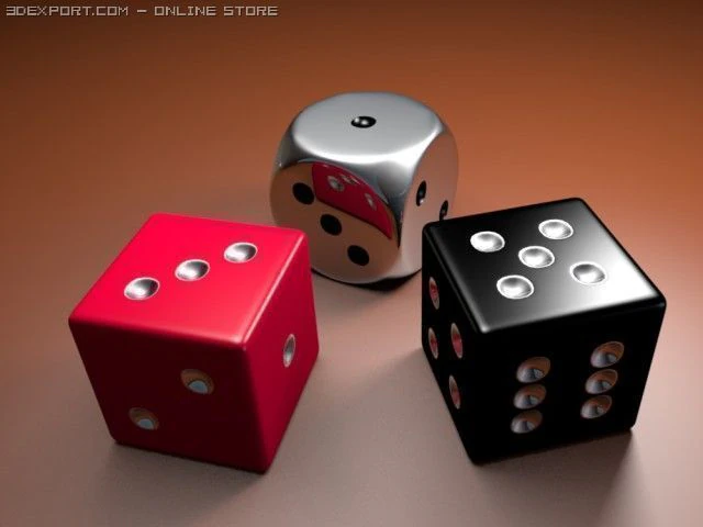 dice 3D Model .c4d .max .obj .3ds .fbx .stl .blend 