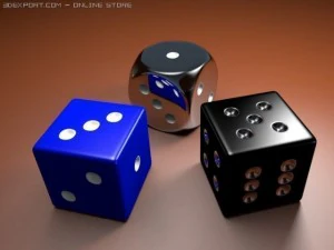 dice 3D Model