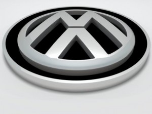 volkswagen logo 3D-Modell