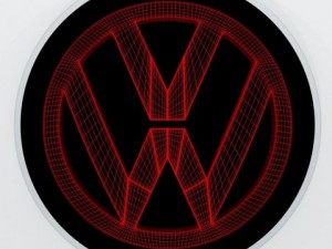 volkswagen logo 3D-Modell
