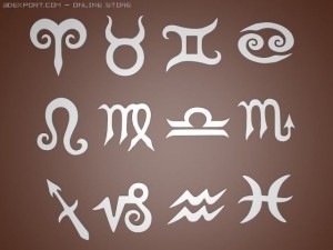 zodiac signs 3d 3D Model
