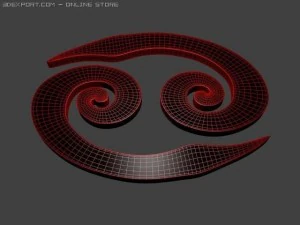 zodiac signs 3d 3D Model