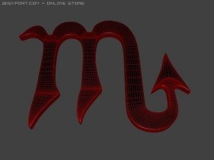 zodiac signs 3d 3D Model