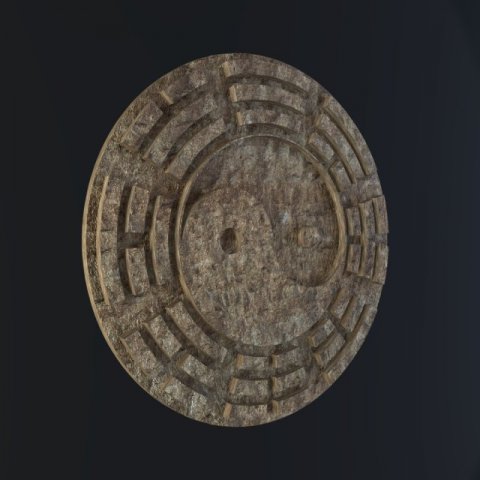yin yang sign 3d Modello 3D .c4d .max .obj .3ds .fbx .stl .blend 