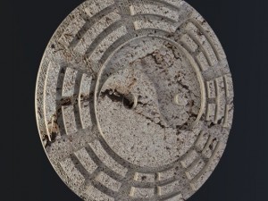 yin yang sign 3d Modello 3D