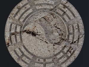 yin yang sign 3d Modello 3D
