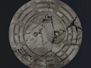yin yang sign 3d Modello 3D